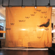 Illustration for article titled Designer creates a narrow house suspended between two sheets of fabric